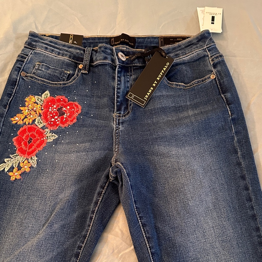 i jeans by Buffalo Women's Skinny Leg Jeans - Dark Blue